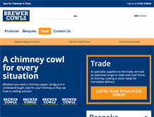 Tablet Screenshot of brewercowls.co.uk